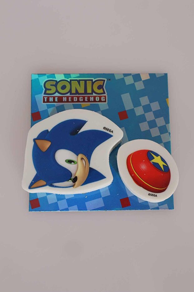 LICENSED SONIC SHAPE 2-PACK ERASER - 2
