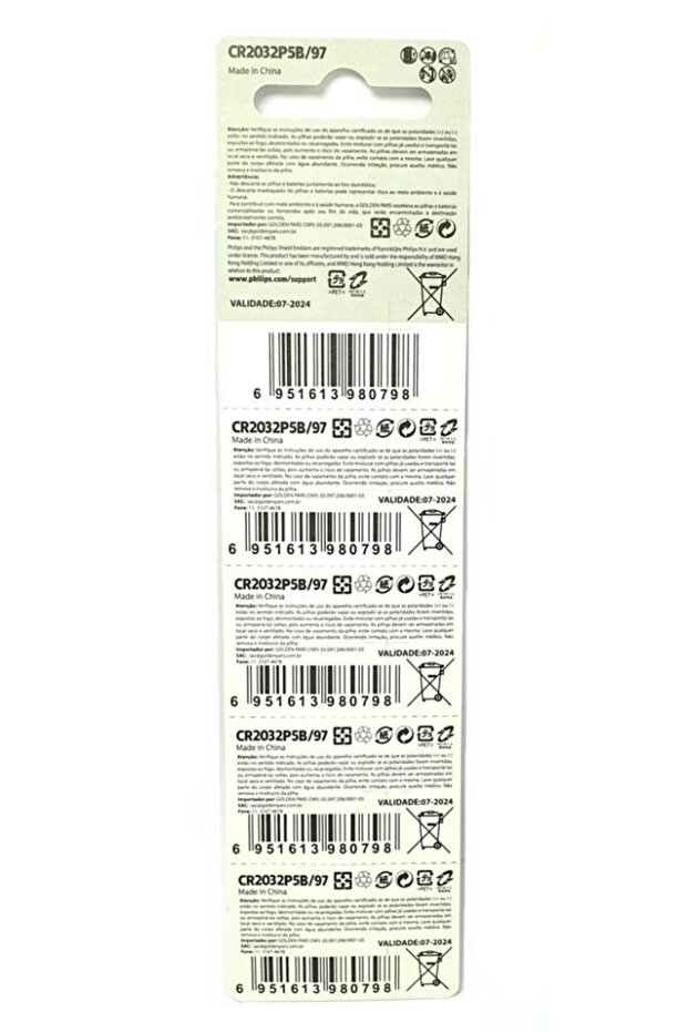 Phılıps Cr2032 3volt Lithium Pil 5adet - 4
