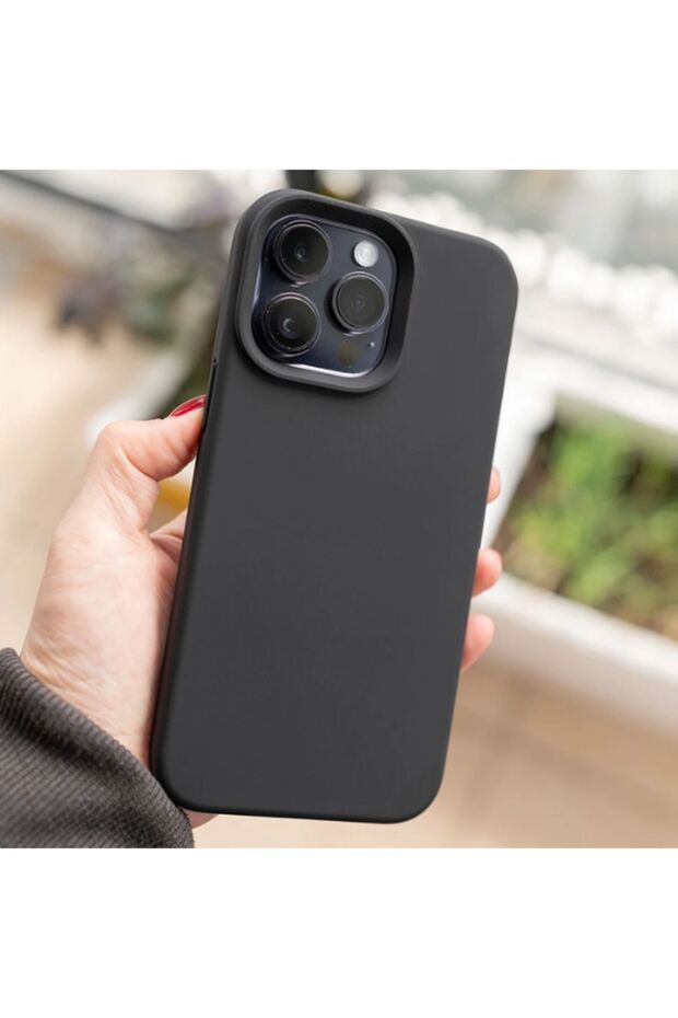 Iphone 14 Pro Max Case Velvet Launch Soft Soft Liquid Silicone Camera Protected Cover Black