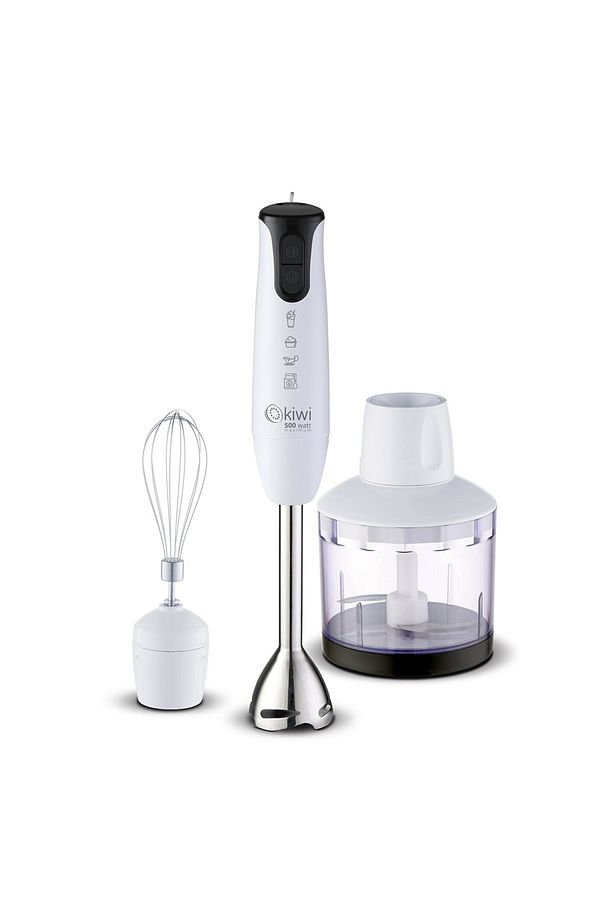 Kiwi KHB-4440 Blender Set, 650 W, 0.5 L Hazne, 2 Hız Ayarı, Beyaz - 2