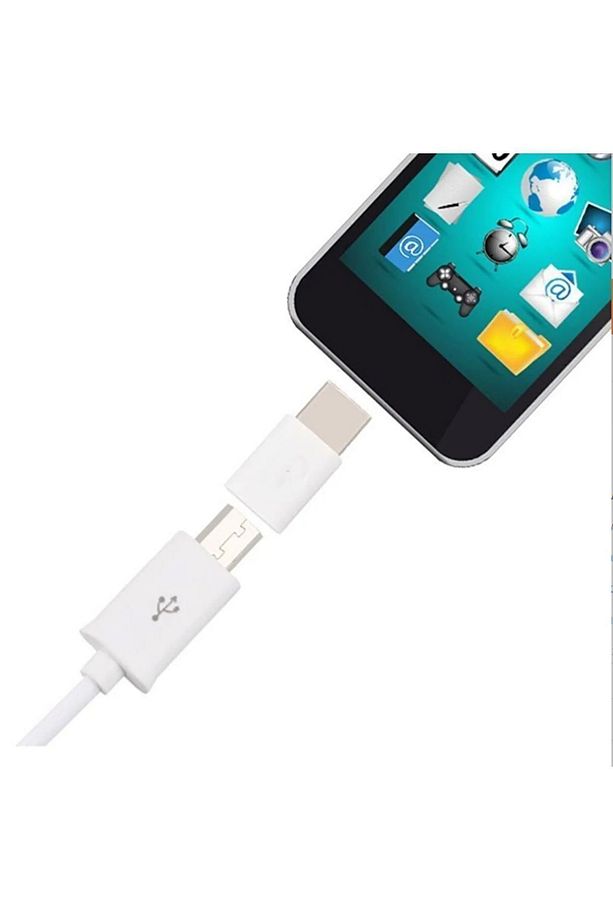 Micro Usb To Type-C Şarj Dönüştürücü OTG, Micro Usb Kablolarını Type-C Cihazlara Uyumlu Hale Getirir - 6