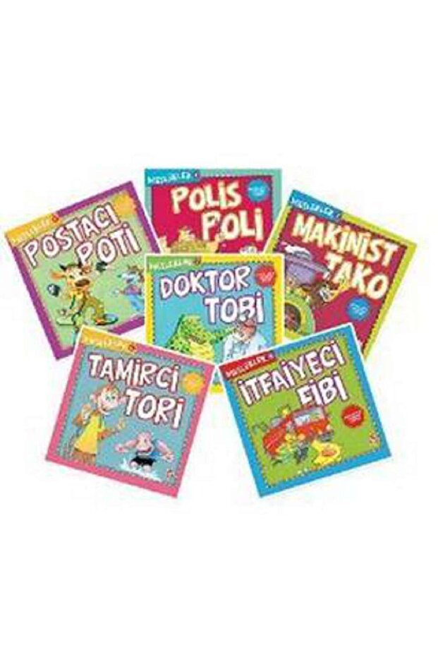 Meslekler Set (6 Kitap Takım)