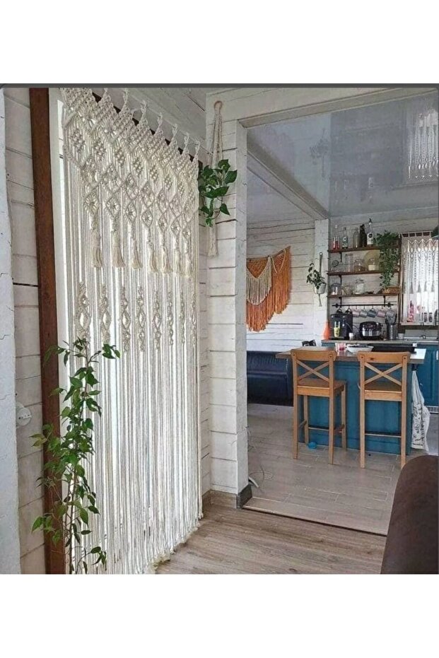 Makrome kapı perdesi - 2