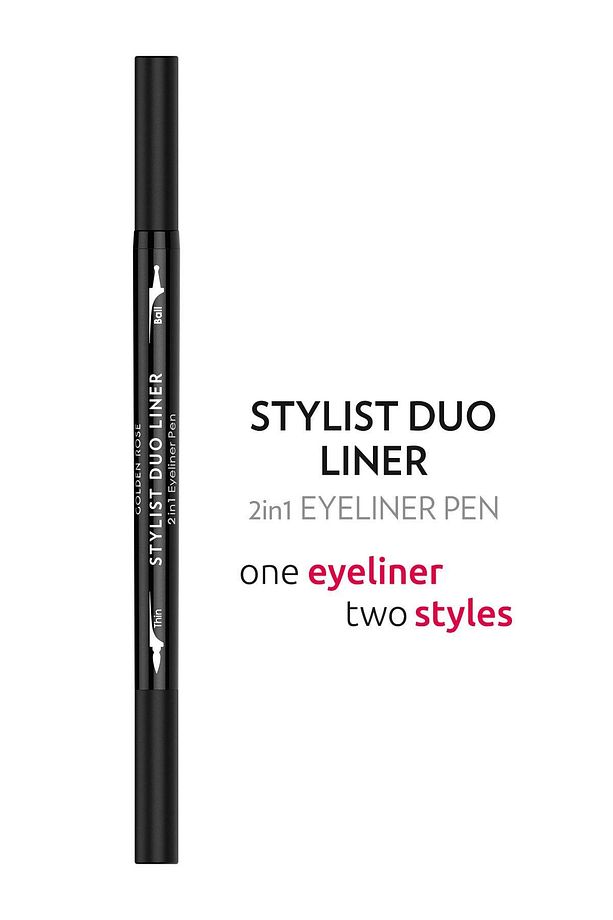 Stylist Duo Liner 2 İn 1 Eyeliner Pen - 3