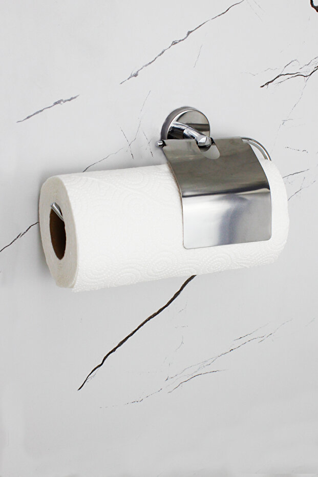 Paper Roll Towel Holder with Cover Napkin Holder Towel Rack Bathroom Hanger Kitchen Organizer