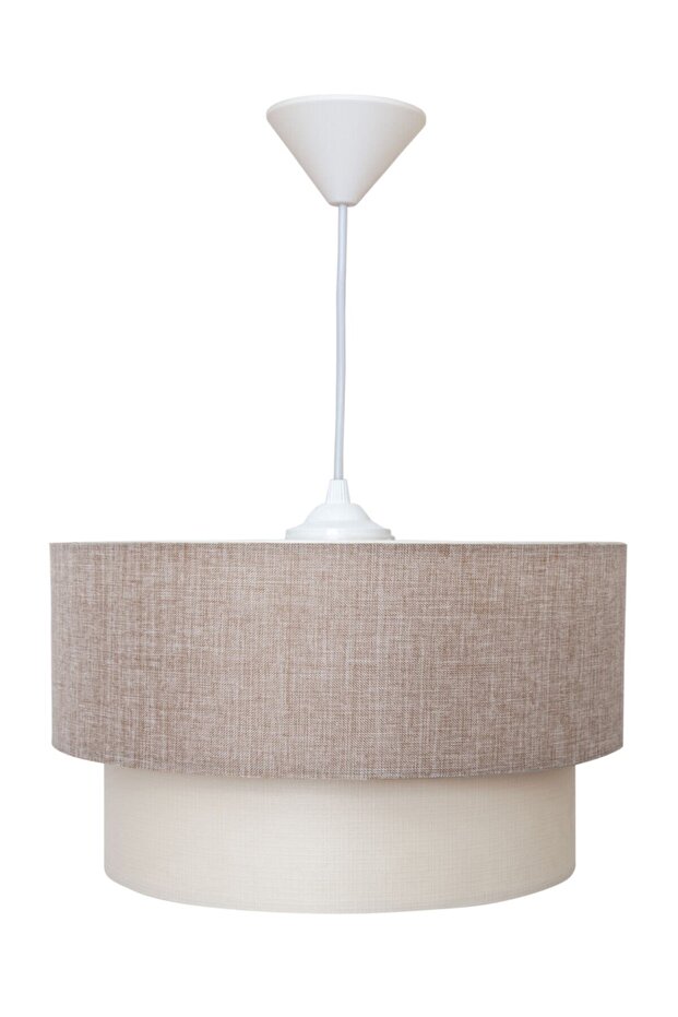 Melon Sütlü Kahve Beyaz Avize - 1