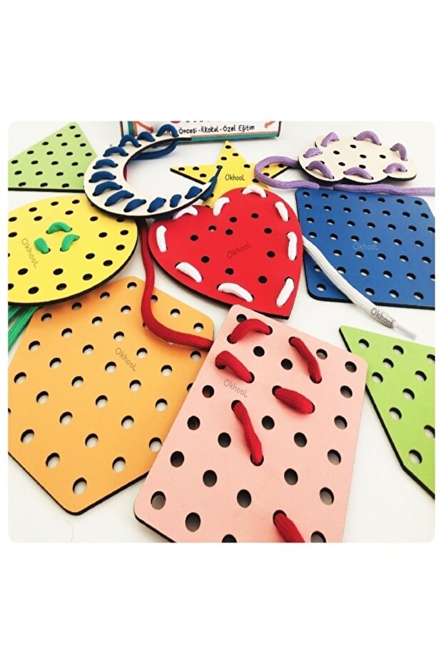 أشكال خيط - تعزيز عضلات اليد - مجموعة مهارات - 3