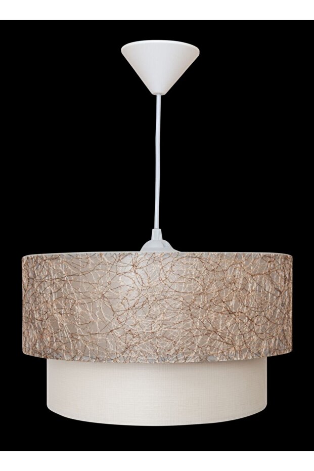 Melon Kırçıllı Beyaz Avize - 2