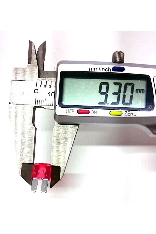 Mikro Bıçak Sigorta 10 Amper 5 Adet 2 Ayaklı 10A Micro Sigorta - 3