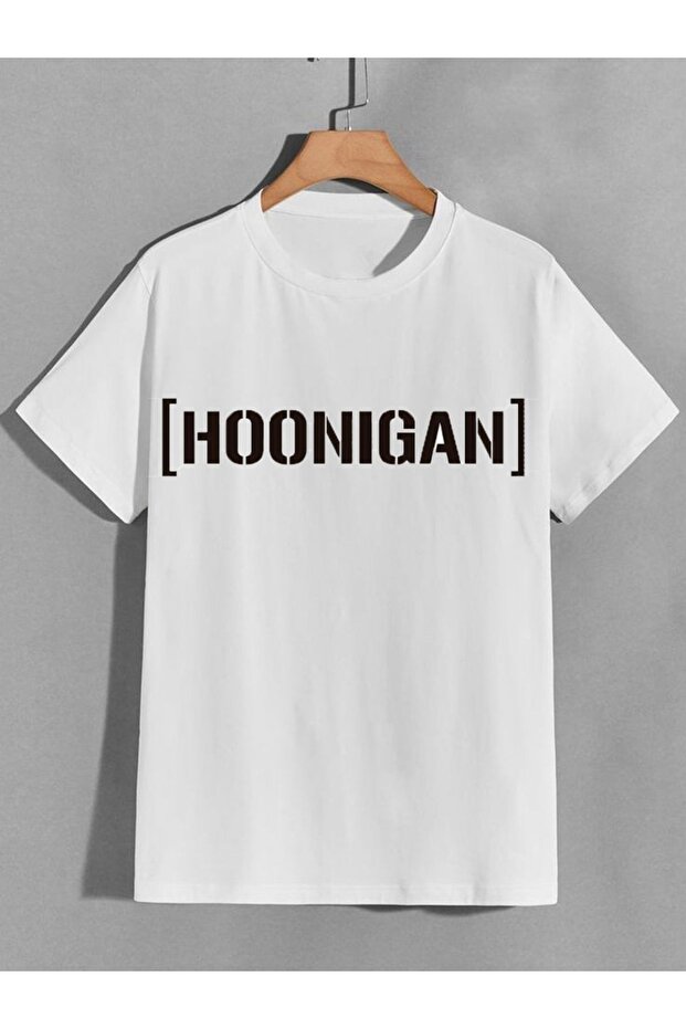 Hoonigan Printed Polyester T-shirt
