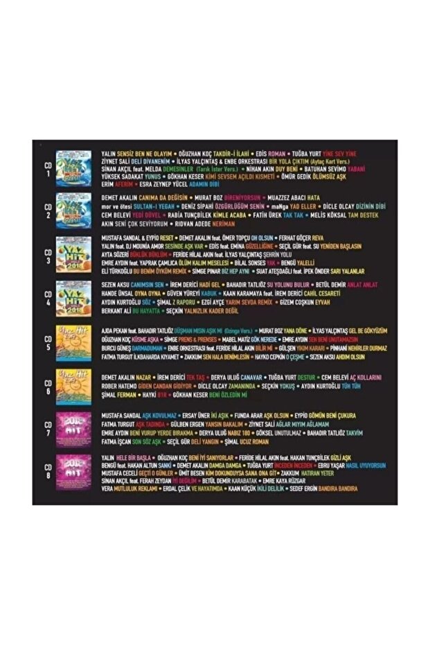 Pop 100 Yeni 8'li Cd - 3