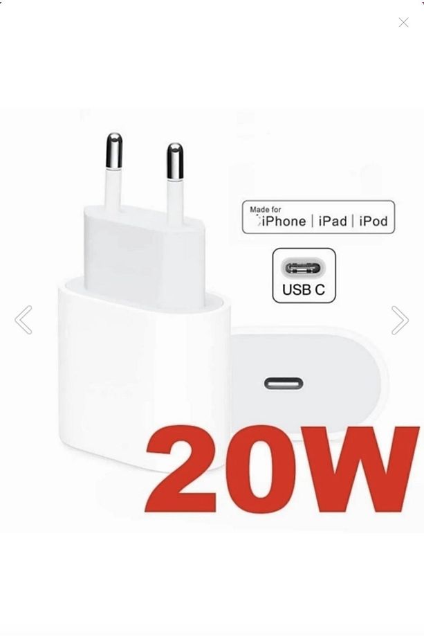 Iphone 15 Plus Uyumlu Hızlı Şarj Adaptörü 20w Usb-c Power Adaptör - 8