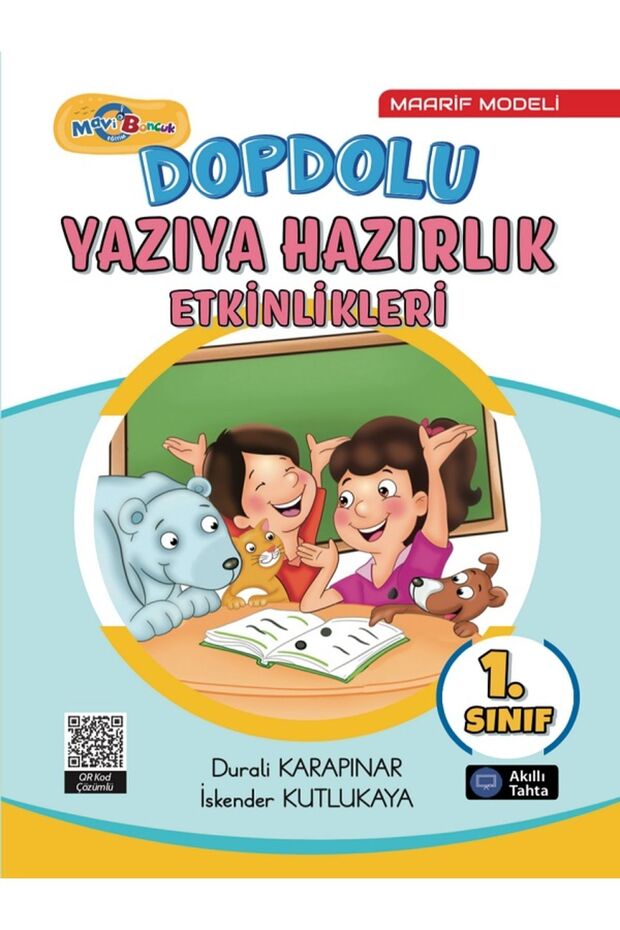 1.Sınıf Mavi Boncuk Okuma Yazma Seti 2024 - 2025 + 1.Sınıf Bir Gün Ödev Bir Gün Hikaye / SET - 6