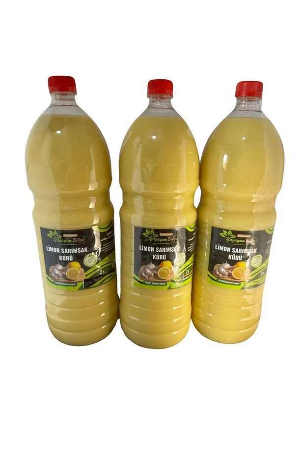 Limon Sarımsak Kürü El Yapımı 6 Lt" - 1
