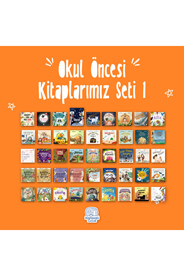 Okul Öncesi Seti (45 Kitap) - 1