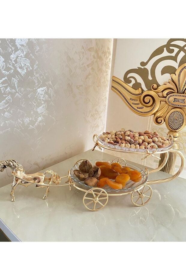 Çift Katlı Atlı Sunumluk Ikramlık - 3