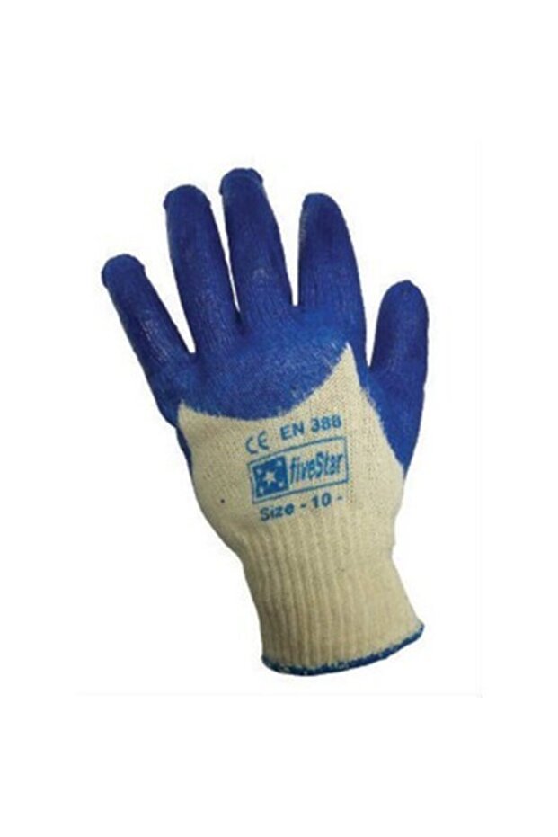 Mavi Eldiven - Size L - 4 Çift - 1