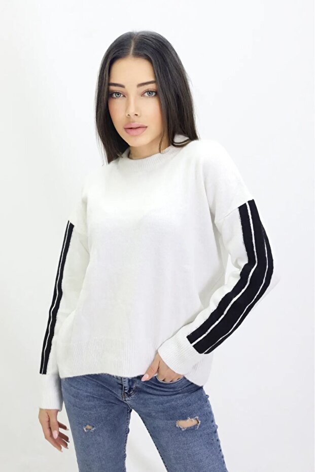 سترة طاقم الرقبة - 4