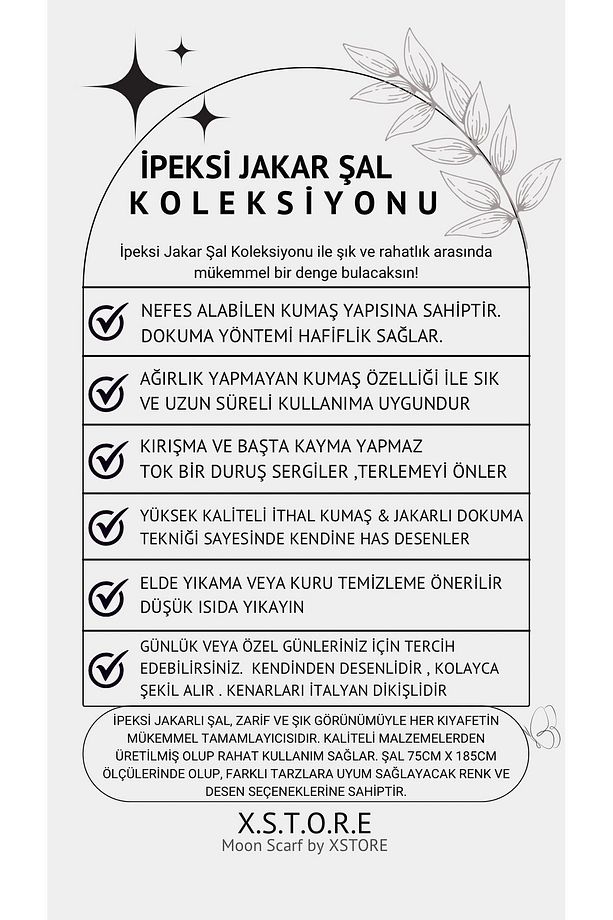 Karo Desen Ipeksi Jakar Şal Yüksek Kalite Ithal Kumaş & Italyan Dikiş “ Soğan Kabuğu “ - 7
