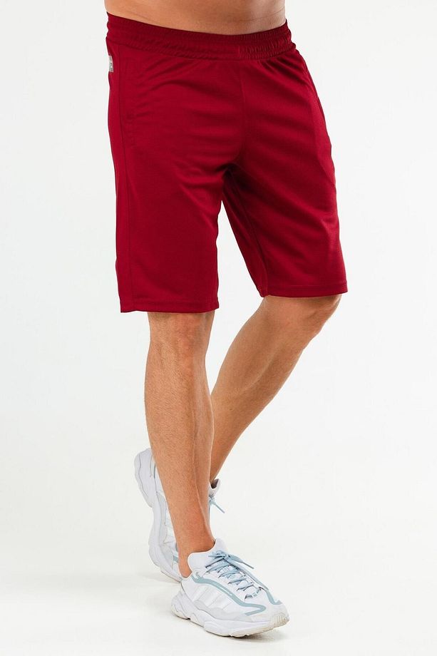 Bordo Regular Örgü Desen Micro Erkek Şort Xe0213 - 3