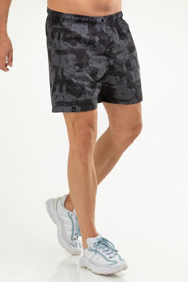 Füme Regular Hızlı Kuruyan Basic Erkek Deniz Şortu Xe0123 - 5