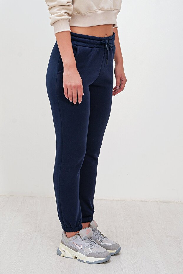 Three Thread Sweatpants with Pockets - 2