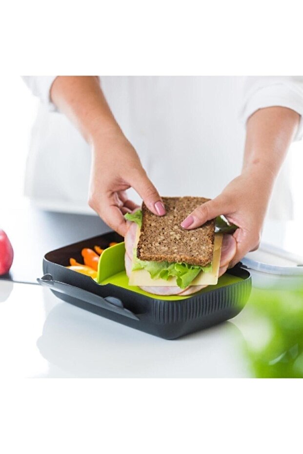 صندوق الغداء أسود - 4