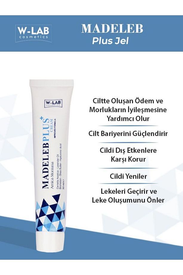 Madeleb Krem 40 ml ve Madeleb Plus Jel  50 ml Set - 3
