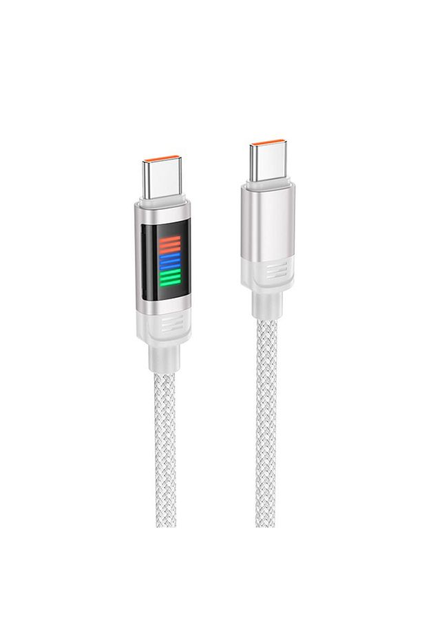 U126 Lantern 100W Type-C to Type-C Hızlı Data ve Şarj Kablosu - 3