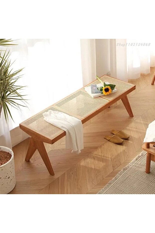 Bench ahşap puf - 1