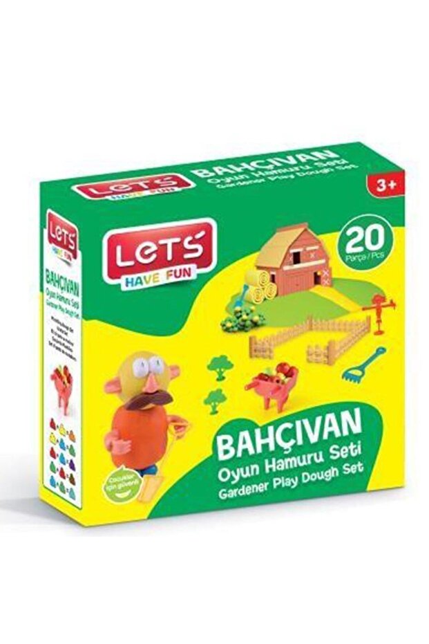 Oyun Hamuru Bahçivan Seti 20 Parça - L9107 - 1