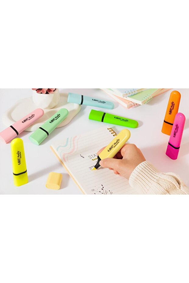 Marking Flat  Fosforlu Kalem - 5