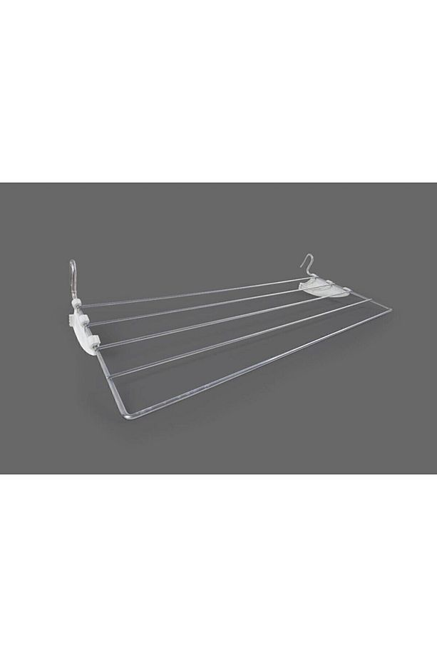 Pratik Kurufer Petek Üstü Çamaşır Kurutmalık 60 Cm 5 Telli Kalorifer Kurutma Askısı - 6
