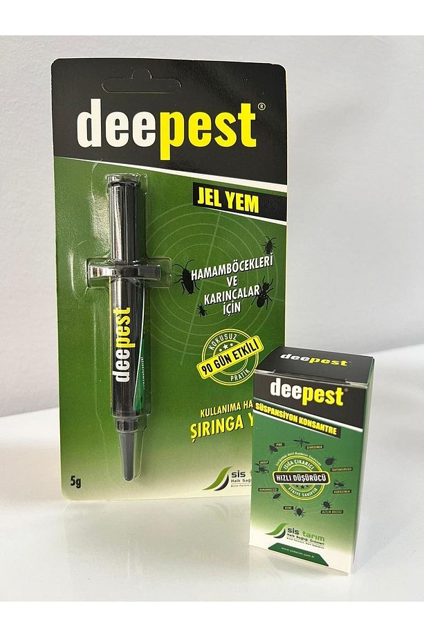 Deepest 25ml Genel Haşere Öldürücü + 5 Gr Hamamböceği Jeli - 1