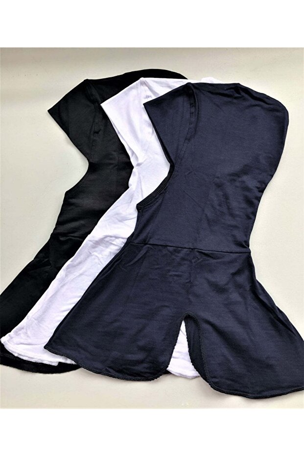 3 Adet Boyunluklu Bone - 1