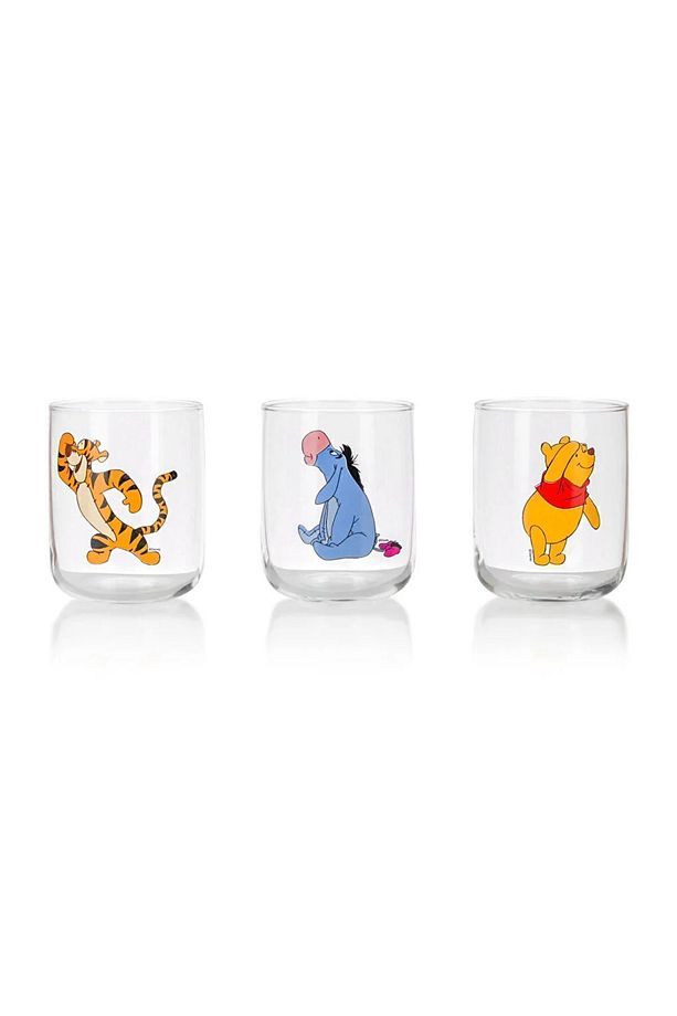 LCW HOME Winnie The Pooh Baskılı Cam Bardak 3'lü 280 Ml - 5