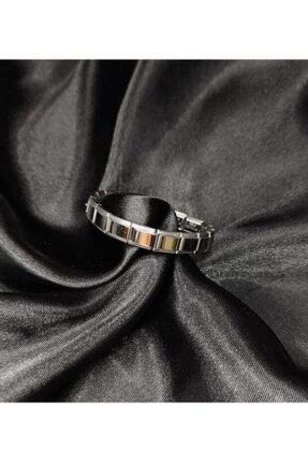Standard Italian Unlettered Steel Stainless Charm Classic