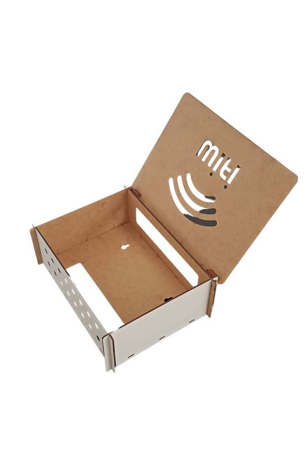 Modem Saklama Kutusu WİFİ DESENLİ - 25x18x9 Cm - 5