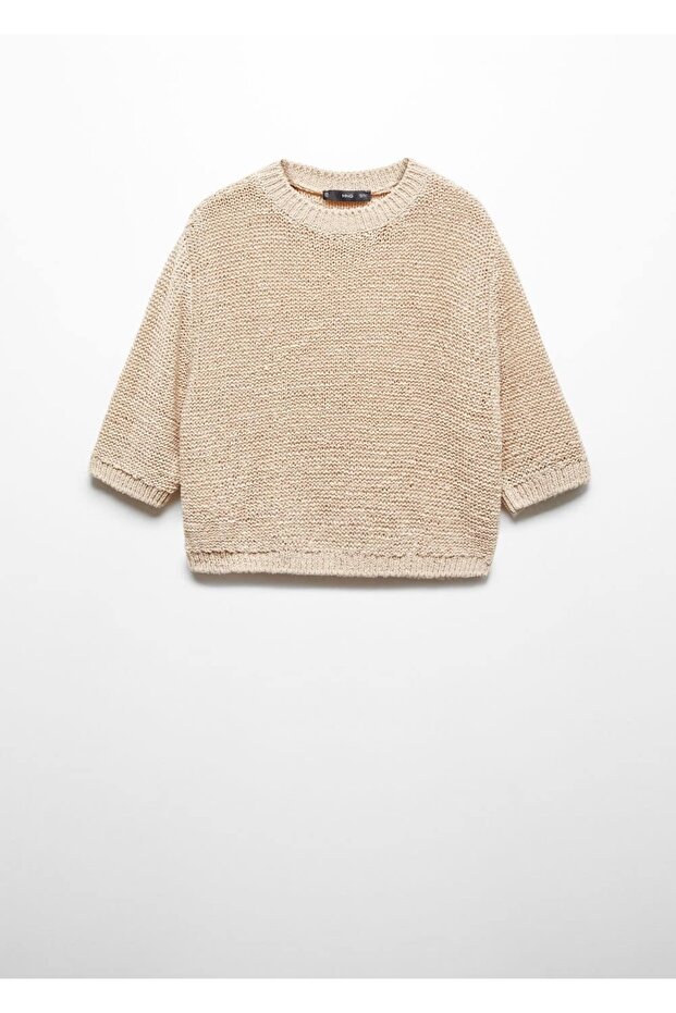 Kurzarmpullover aus 100 % Baumwolle - 3