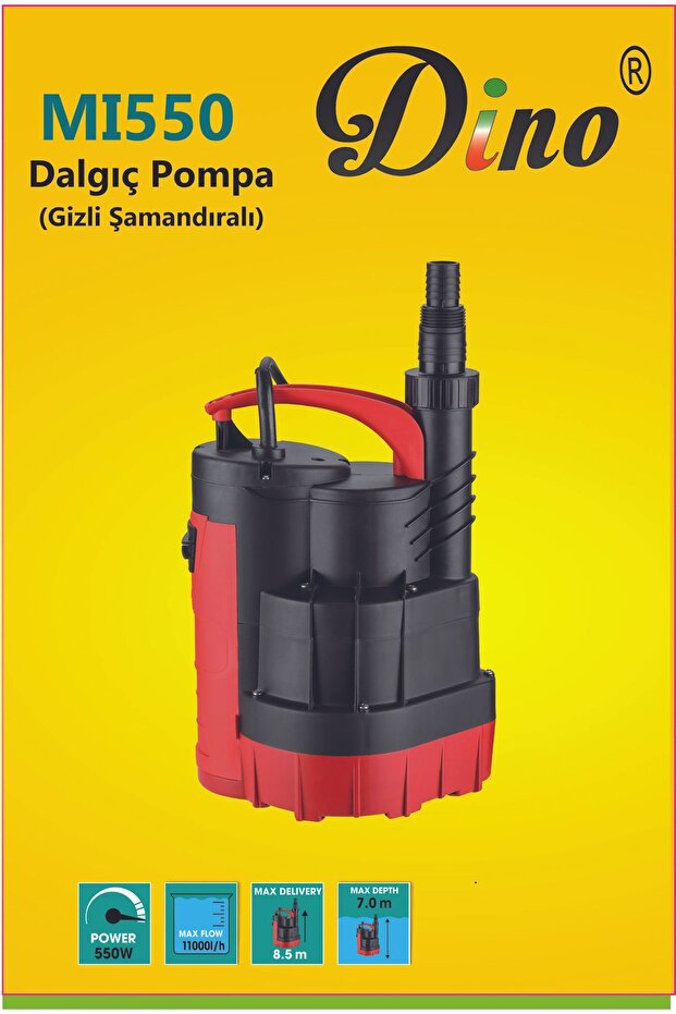 GİZLİ ŞAMANDIRALI - SIFIR EMİŞ DALGIÇ POMPA - 1