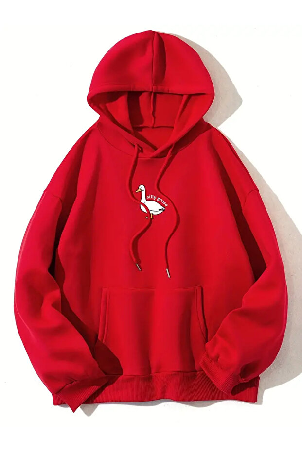 Duck Patterned Sweatshirt - 1