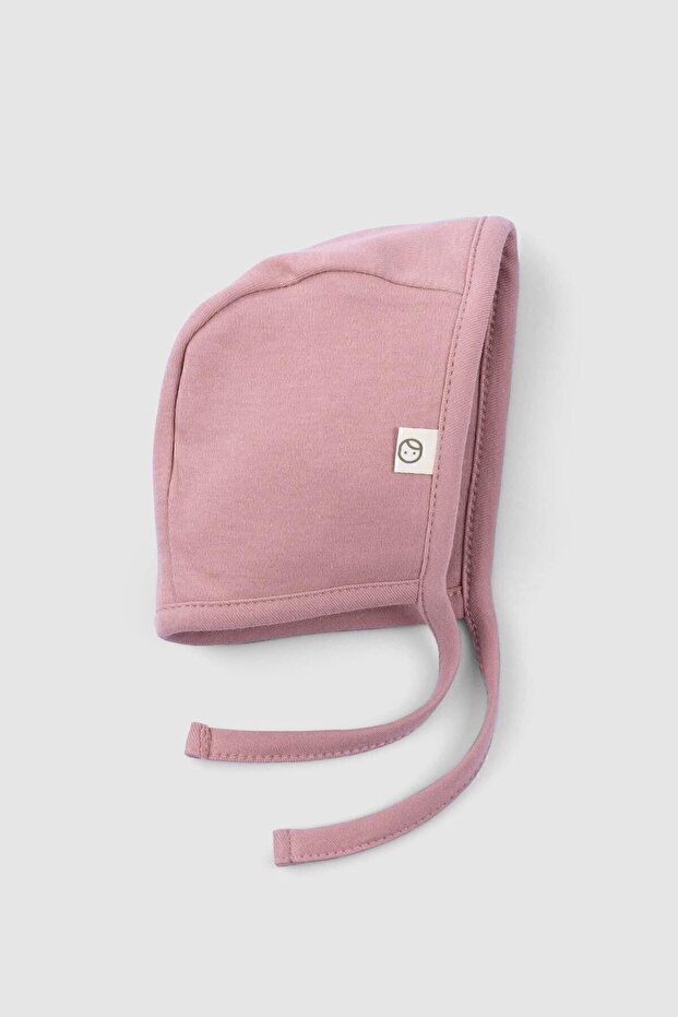 Organic Cotton English Hat Baby Dried Rose