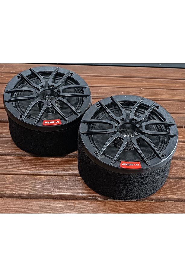 16cm Pandizot Hoparlör Kabini Mdf Bezli Hoparlör Midrange Yükseltmesi 1takım 2adet - 2