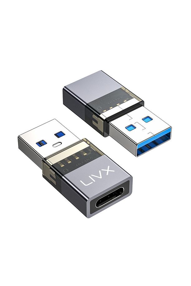 USB 3.2 to Type C Çevirici Dönüştürücü OTG 10Gbps 60W Hızlı Şarj ve Veri Aktarımı OTGDF Uyumlu - 6