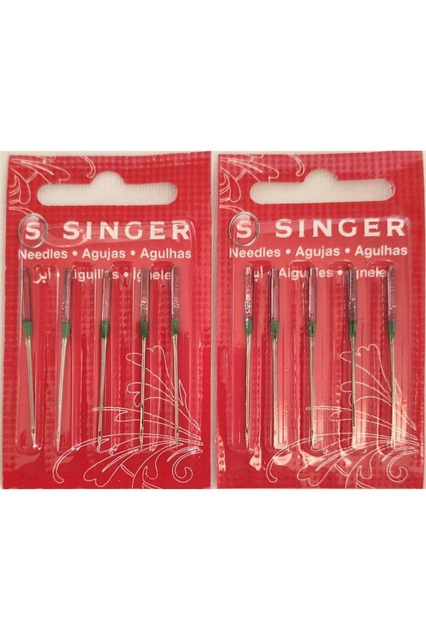 Singer 2 Paket 9 Numara Dikiş Makinesi Iğnesi 2020 70/9 - 1