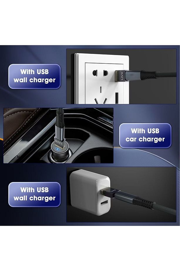 USB 3.2 to Type C Çevirici Dönüştürücü OTG 10Gbps 60W Hızlı Şarj ve Veri Aktarımı OTGDF Uyumlu - 4