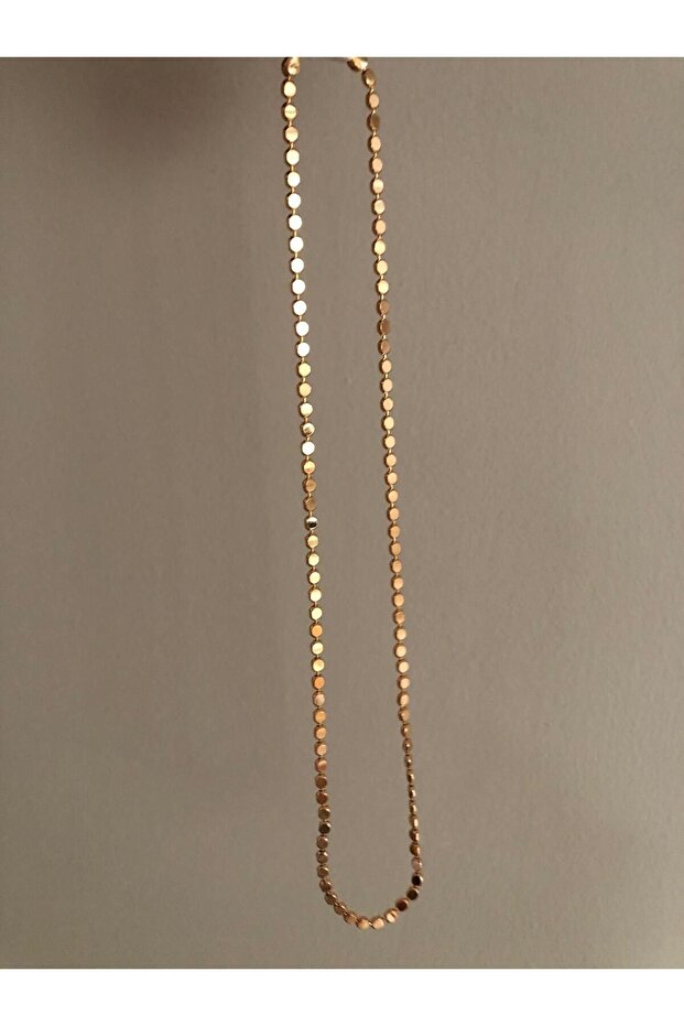 Sıralı mini pullu kolye - 1