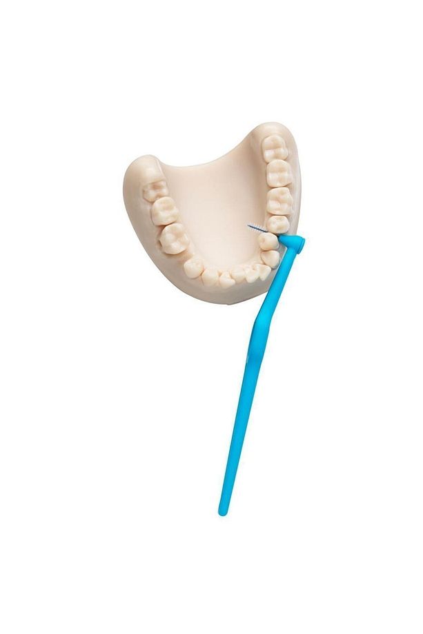 Angle Saplı Arayüz Fırçası 6 Lı Mavi 0,6 Mm | 2 Adet - 3