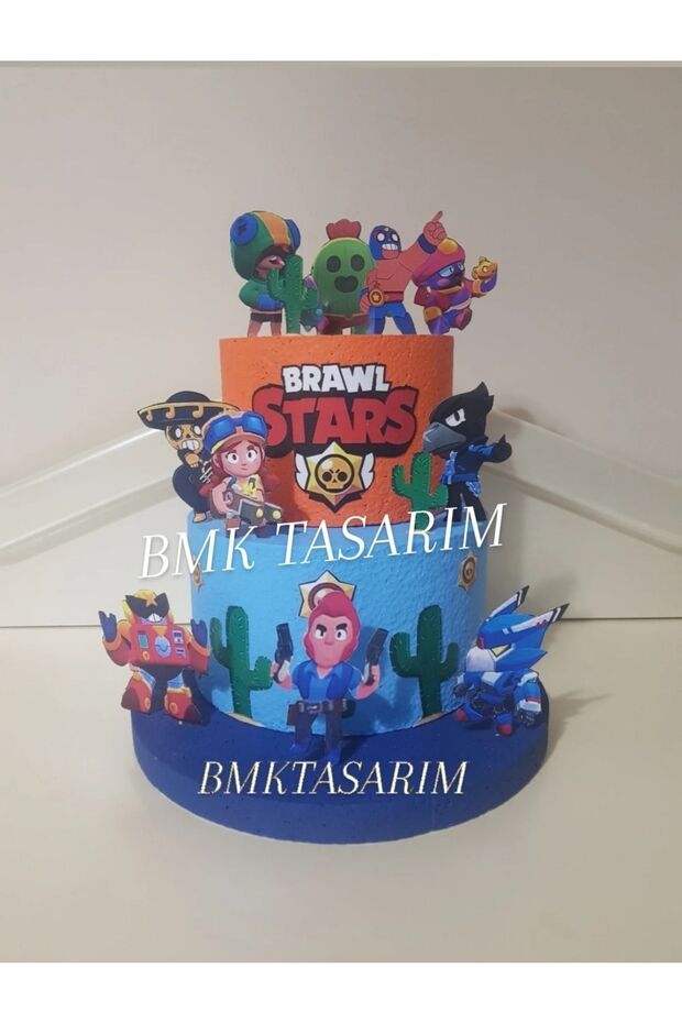 نموذج كعكة براولستارز