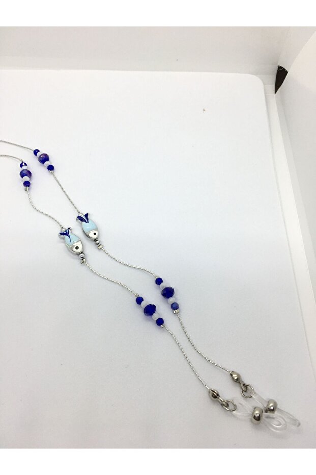 سلسلة مطرزة - نظارات فضية - 3